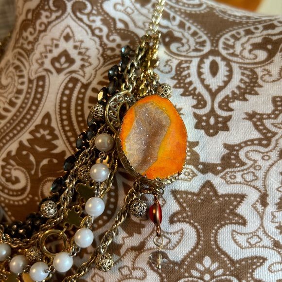 Custom, one-of-a-kind reclaimed necklace - Picture 4 of 5